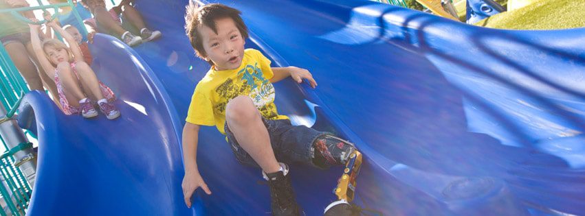 kids playing to reduce summer slide over summer break