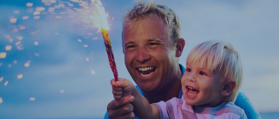 Follow directions and safety instructions for fireworks to prevent debilitating injuries.
