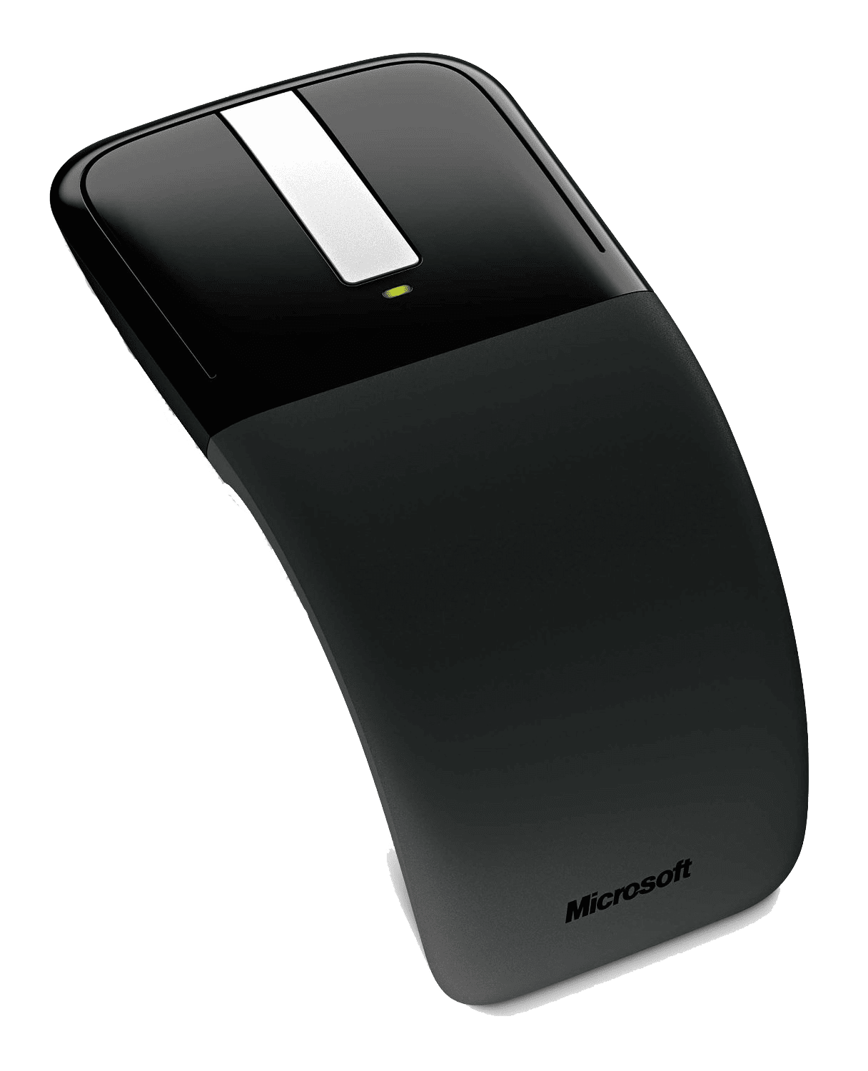 Curved mouse can be an option for employees with disabilities.