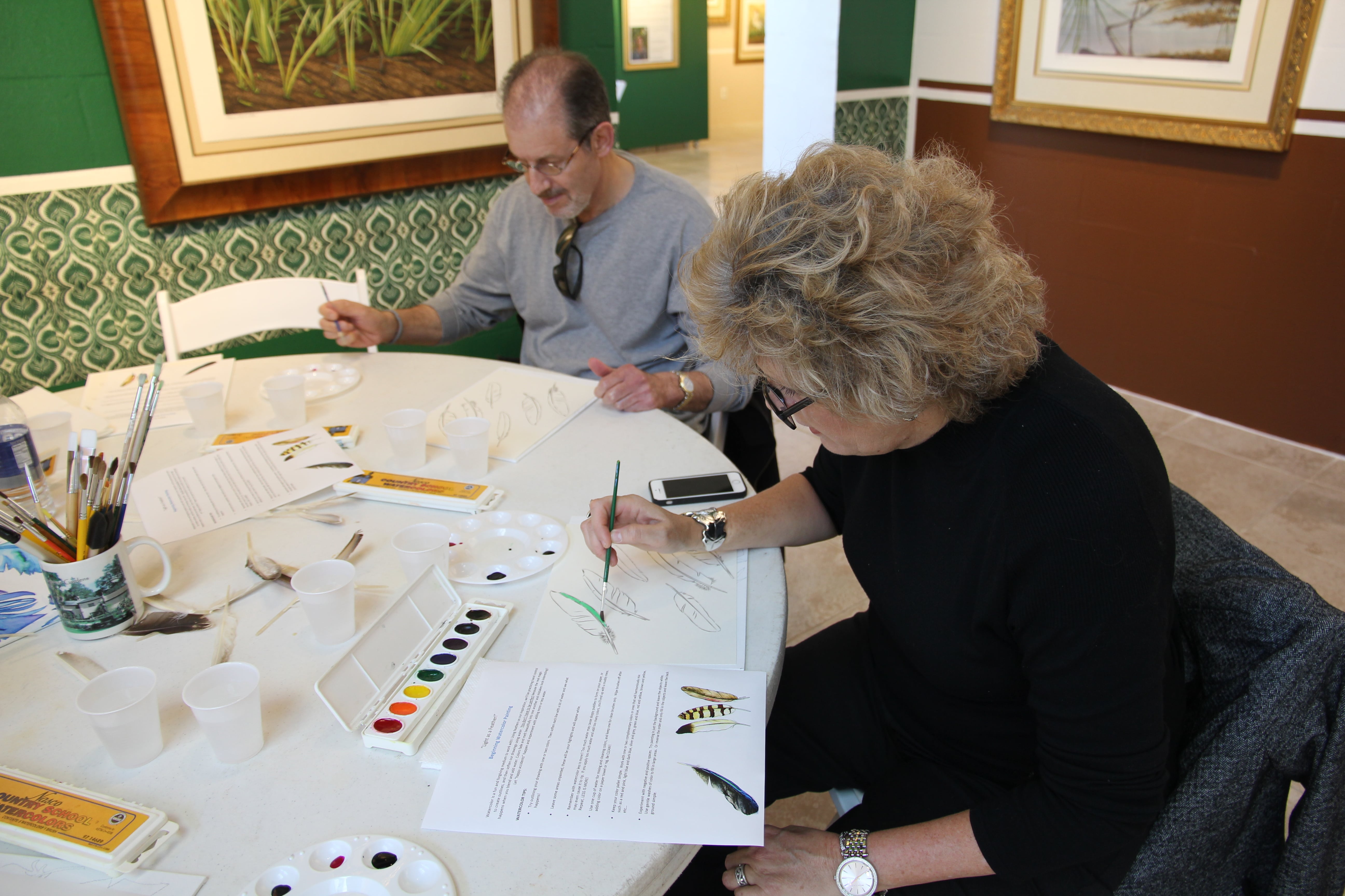 Color therapy is a form of art therapy.
