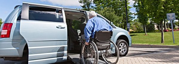 Vans can be adapted for drivers with disabilities.