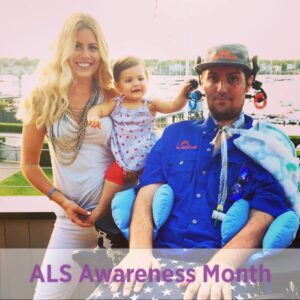 Pete Frates and his family 