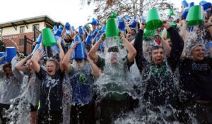 The Ice Bucket Challenge became a viral sensation.