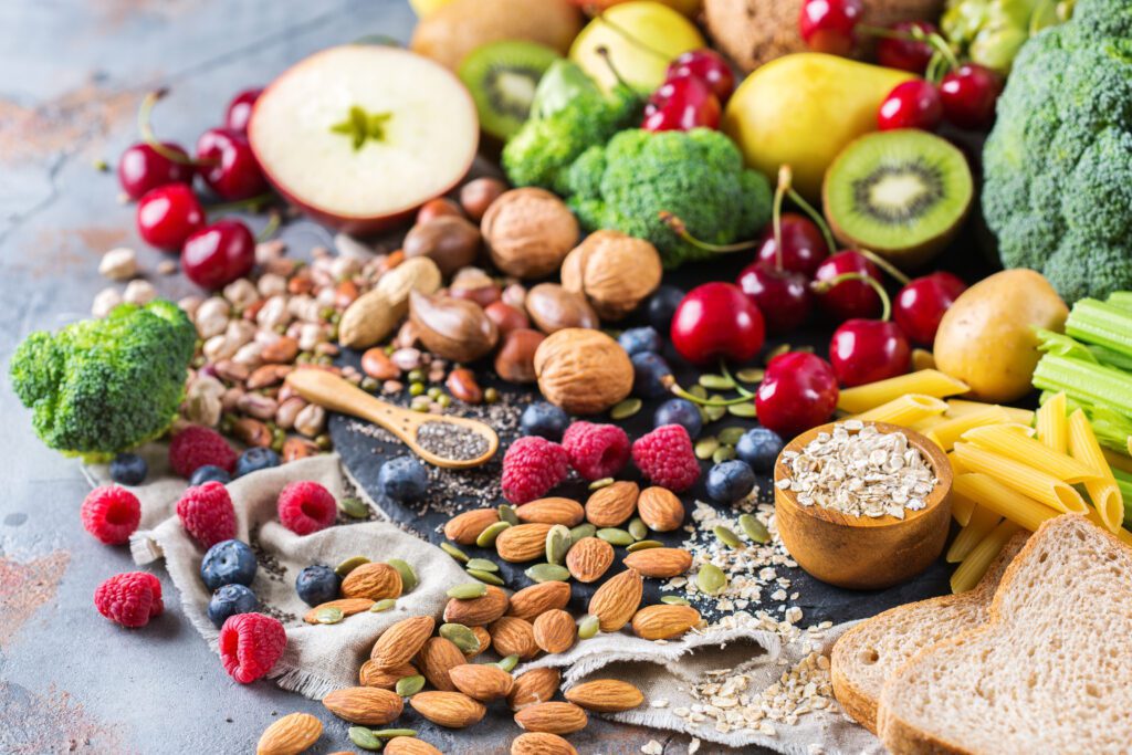 Fruit and nuts