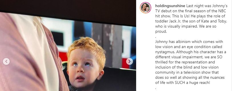 TV screenshot of Johnny Kincaid on This is Us