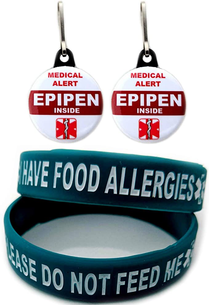 Food allergy bracelet 