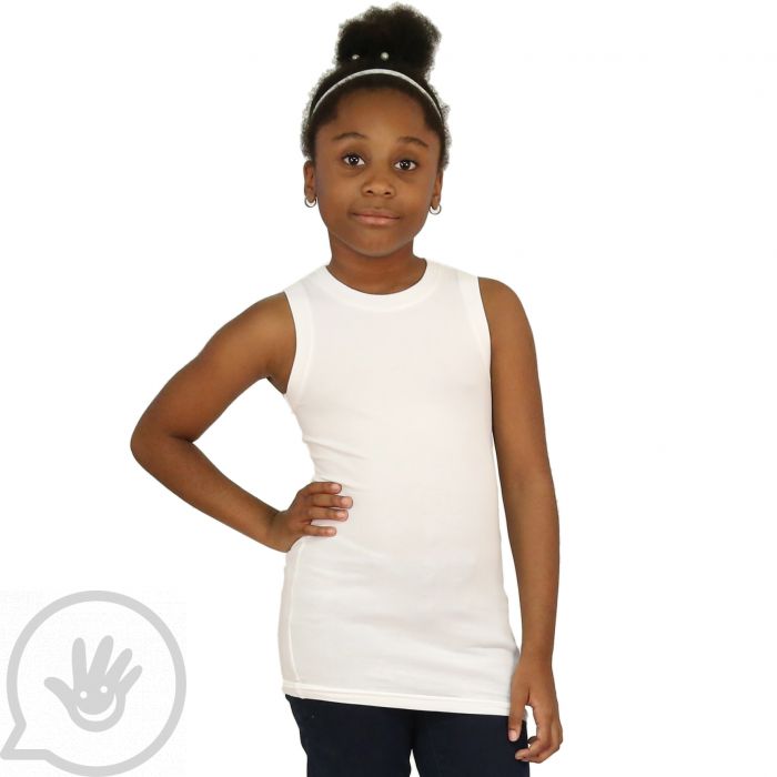 girl wearing under-hugger garment
