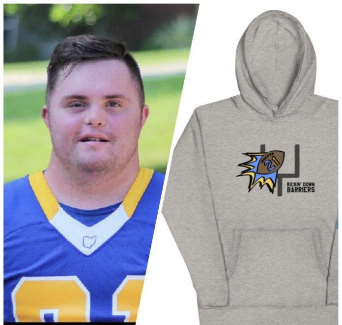 Football kicker Caden Cox launches clothing line with Jake Max.