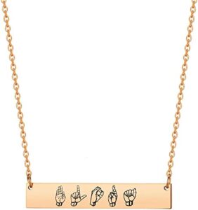 ASL necklace
