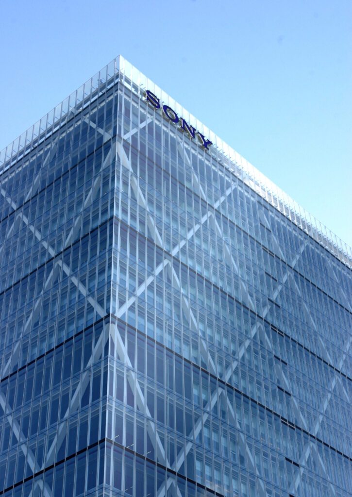 Sony's headquarters building